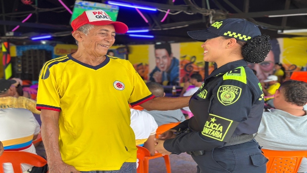 Polic&iacute;a Nacional patrimonio de los colombianos