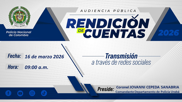 Rendici&oacute;n de cuentas Urab&aacute; 2025