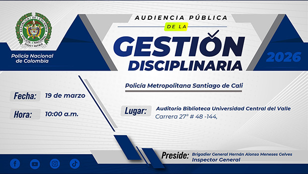 Audiencia P&uacute;blica de la Gesti&oacute;n Disciplinaria Cali