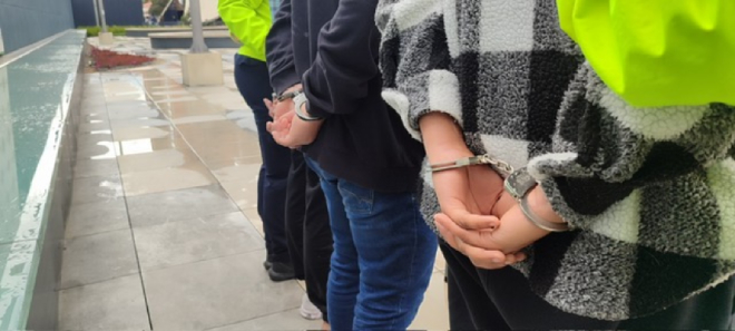 Desarticulación de este grupo delincuencial que afecta las rentas criminales cerca de 120 millones de pesos mensuales