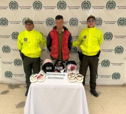 ¡Rápida reacción! La policía Nacional captura a un ciudadano en flagrancia hurtando y recupera mercancía en Pasto