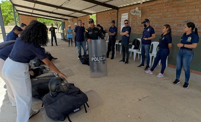“Un día como policía” en Valledupar