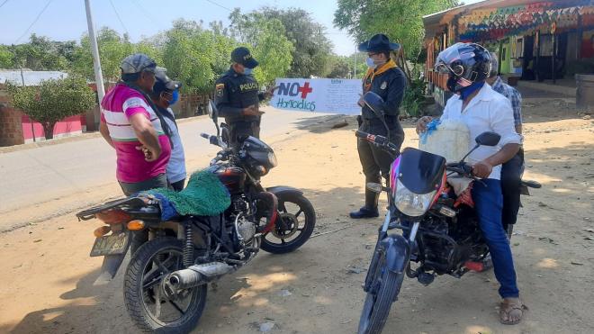 A través de charlas de sensibilización, invitamos a la ciudadanía a denunciar oportunamente estos tipos hechos.