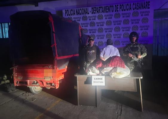 Dejado a disposición por delito de abigeato 