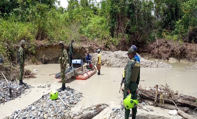 Tres capturados por delitos contra los recursos naturales en Cértegui Chocó