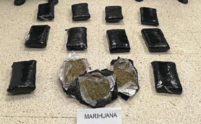 En camión de encomiendas fueron incautadas 13.160 dosis de marihuana