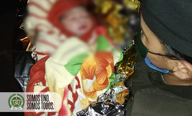 Patrulla del cuadrante atendió parto en vía pública en el barrio Andalucía de Medellín 