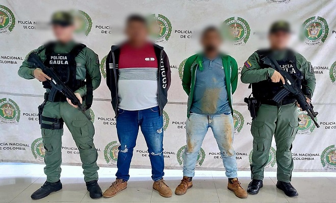 Capturados dos hombres conocidos como “Caníbal y Lito” en Pueblo Nuevo