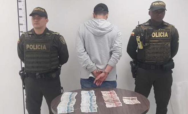 Capturado con porte de arma