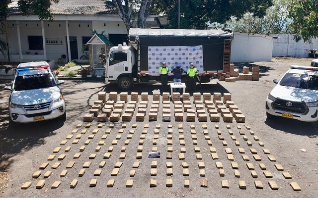 1 tonelada de marihuana