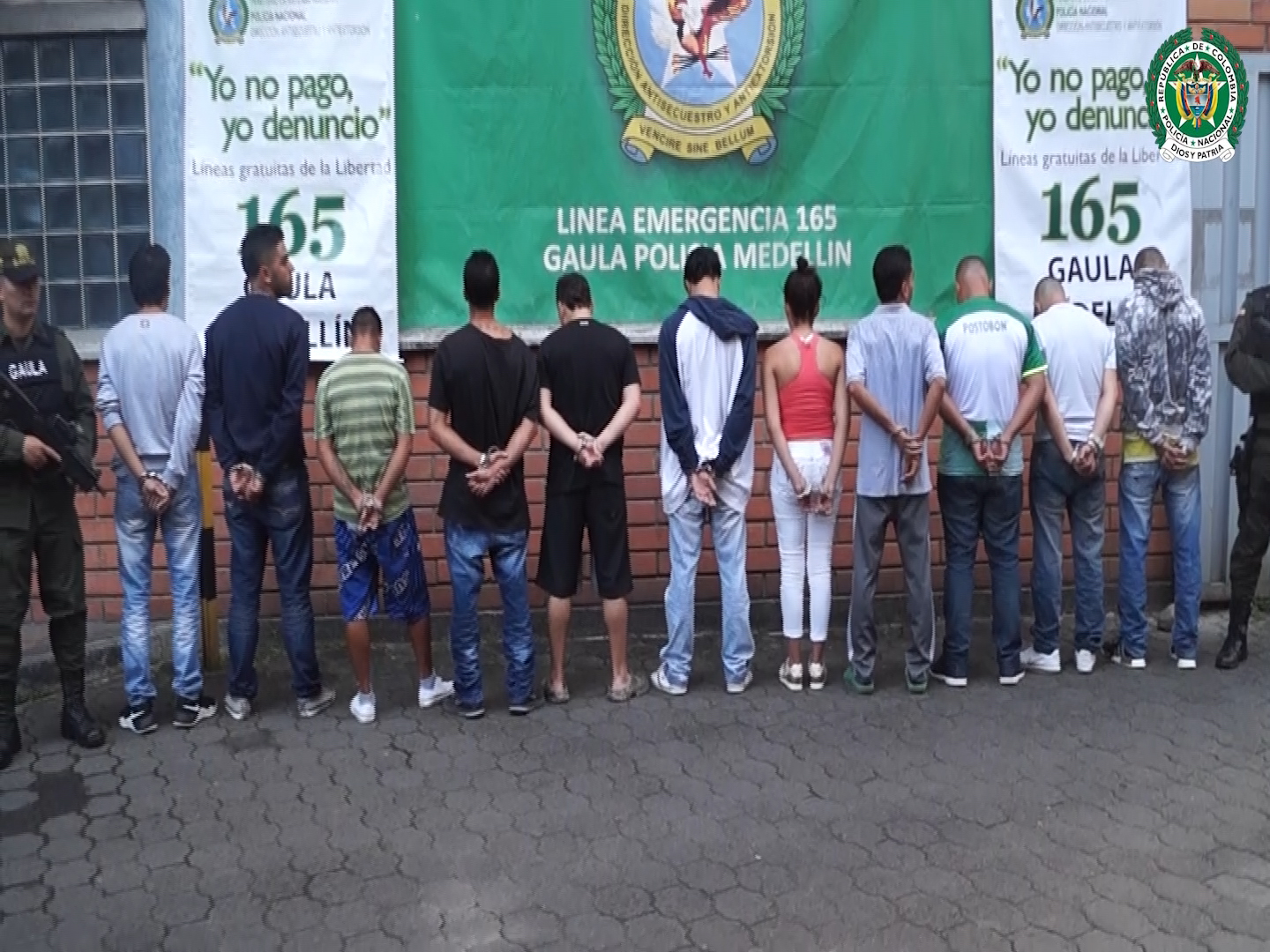 Acciones contra la extorsión en la comuna 5 de Medellín