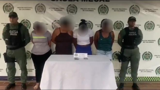 Desarticulada banda delincuencial "Las Caleñas"