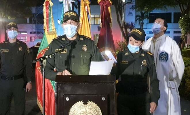 El departamento de Policía Tolima y la Metropolitana de Ibagué, conmemoraron el aniversario 130 de la Policía Nacional