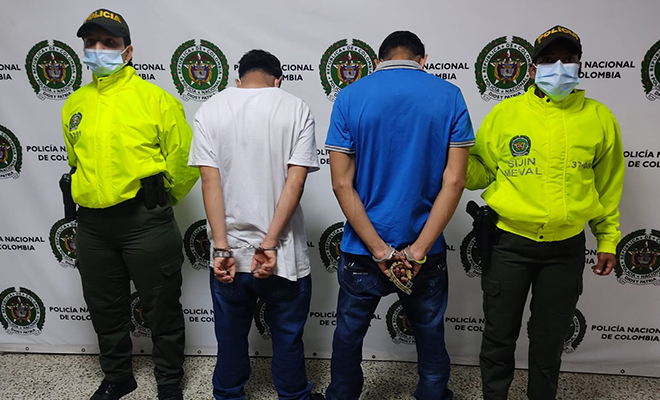 Esclarecidos hechos de homicidio con la captura de los responsables