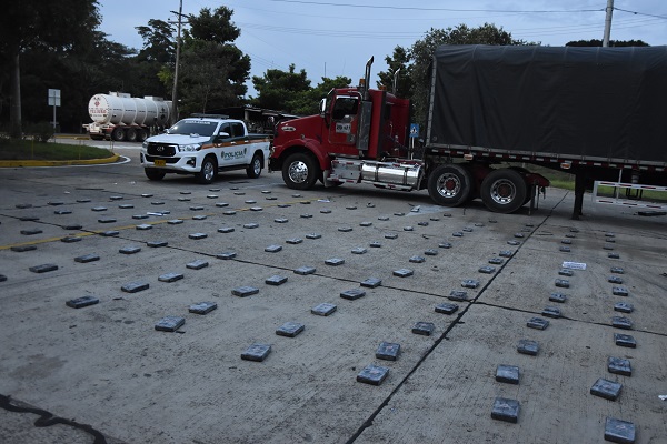 Incautamos de 143 kilos de cocaína en Barrancabermeja