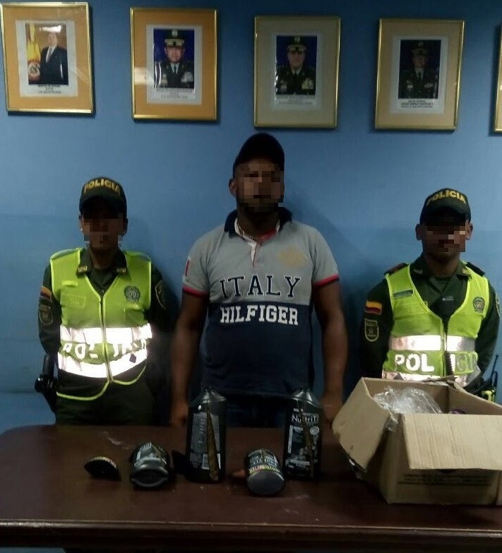 Policía incauta 1886 gramos de marihuana en el aeropuerto