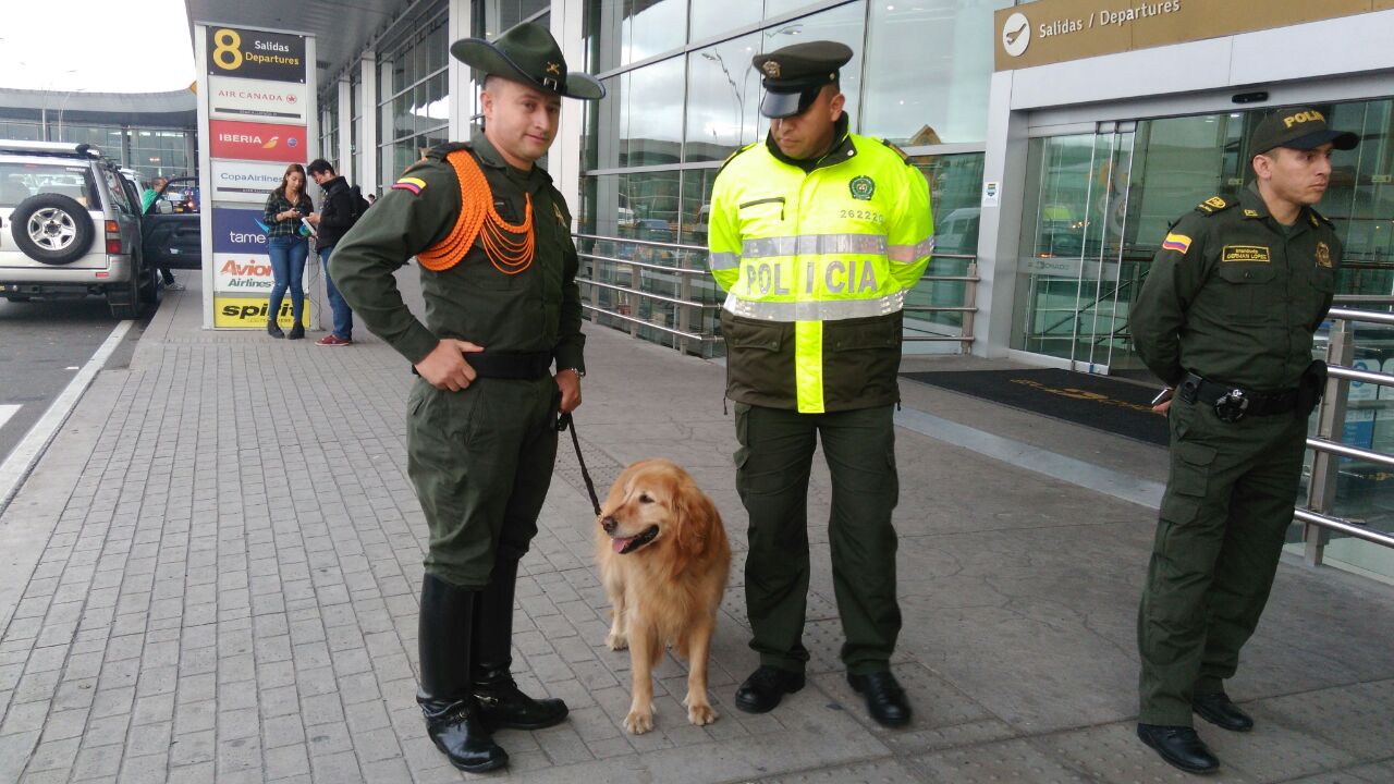 19-01-2018 incautan estupefacientes en cajas aeropuerto el dorado