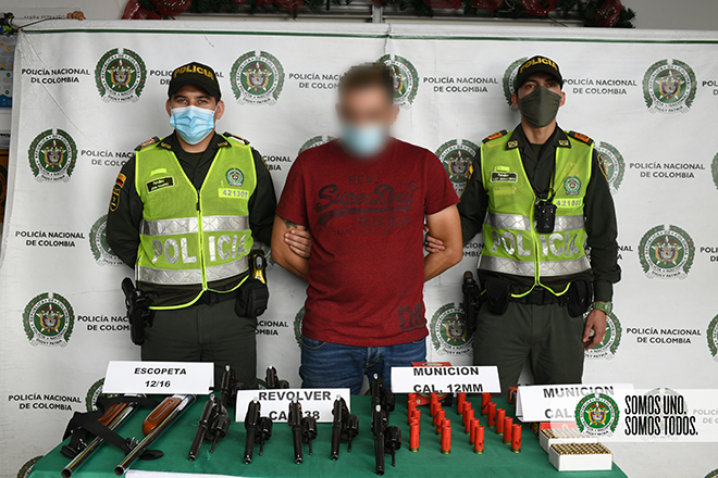 Recuperada caja fuerte con armas y municiones de una empresa de vigilancia y seguridad privada