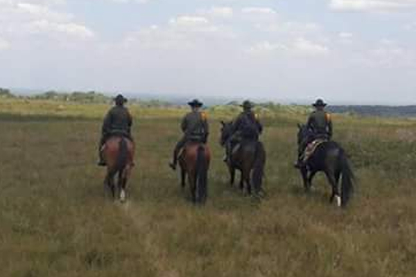 A caballo velamos por la seguridad de los sitios turísticos del municipio