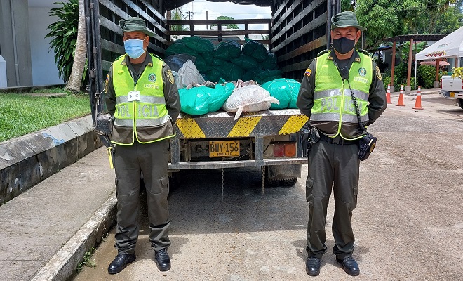 Incautación de 1.500 kilos de pescado mota