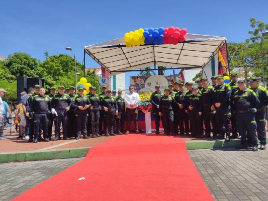 desfile militar y policial, se conmemoraron los 213 años del Grito de Independencia en Colombia