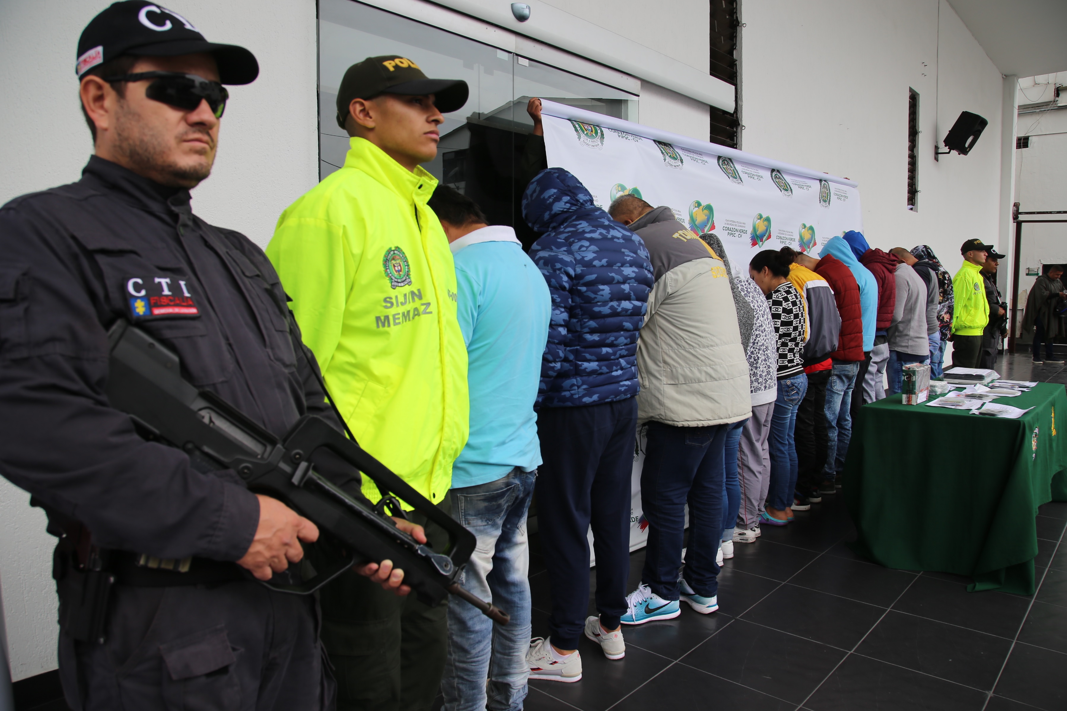 operación en contra del trafico de estupefacientes