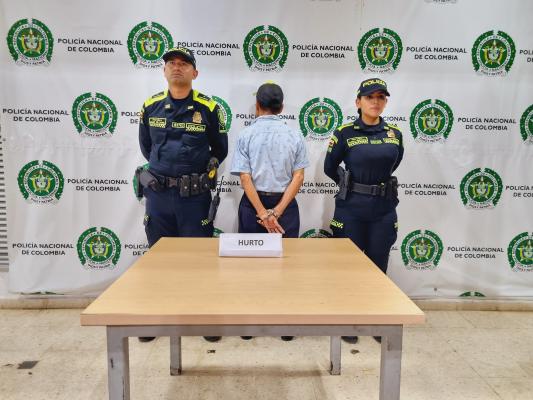 Capturado un hombre por el delito de hurto