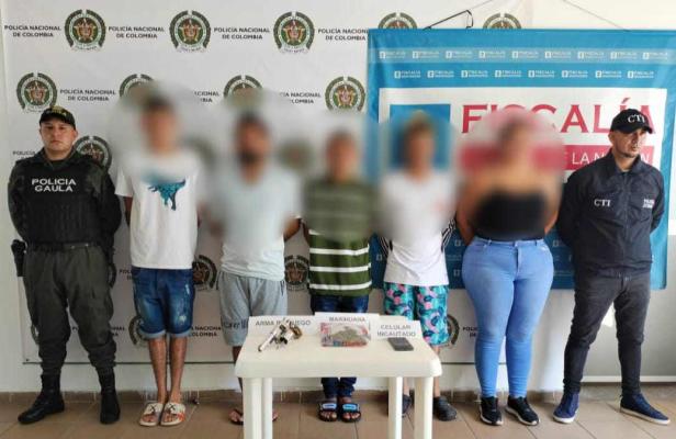 EL Gaula de la Policía Nacional desarticuló grupo delincuencial de extorsionistas en Puerto Bogotá