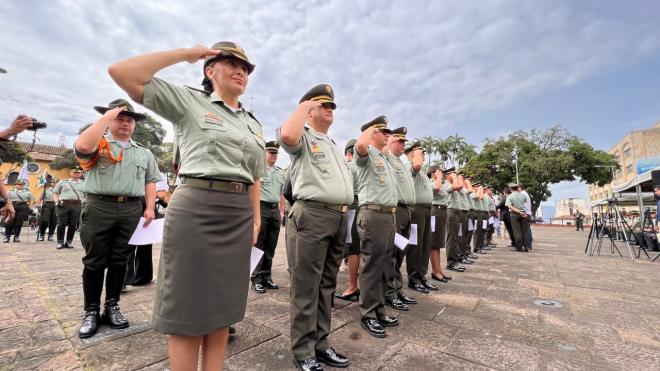 131 años de historia y un solo legado, Dios y patria es un honor ser Policía.