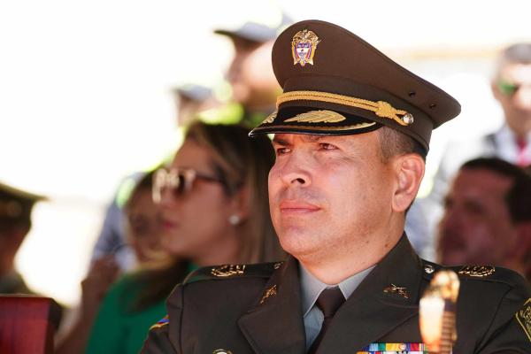 Asume como nuevo comandante de la Policía de Cundinamarca el señor Coronel Andrés Fernando Serna Bustamante