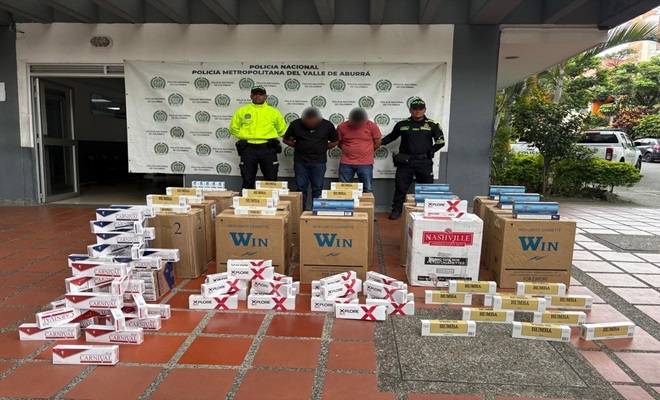 49.970 cajetillas de cigarrillos sin documentación