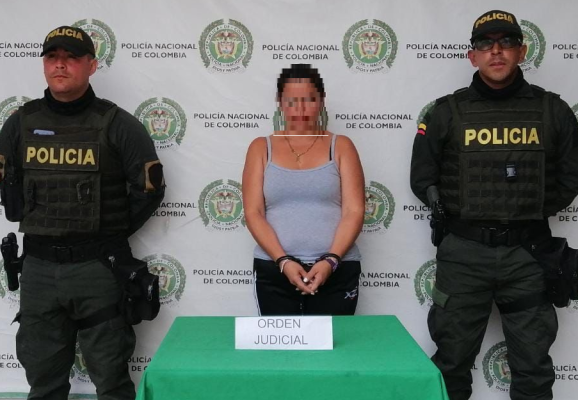 Se captura mujer en Montenegro por diferentes delitos