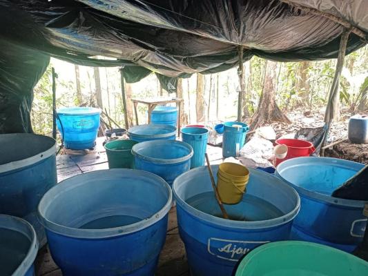 Dirección de Antinarcóticos, desmanteló laboratorios de estupefacientes 