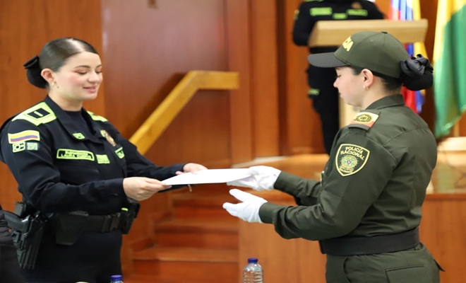 Auxiliares de Policía refuerzan presencia institucional en Manizales