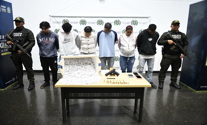 6 capturados en el sector de La Iguaná