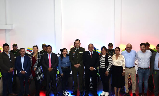 Desde las calles de Bituima, Yacopí, Quipile, Chaguaní, Agua de Dios, Villapinzón, Fúquene, Tibacuy y La Victoria; se fortalecerá la seguridad ciudadana con nueve modernas motocicletas. 
