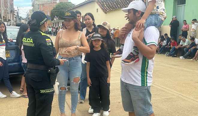 Durante el puente festivo de la Asunción se realizaron más de 530 campañas preventivas, se capturaron 23 personas y se impusieron 150 comparendos por alteraciones a la convivencia.