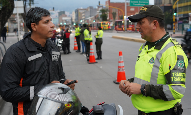 Un llamado urgente a los motociclistas en Colombia.