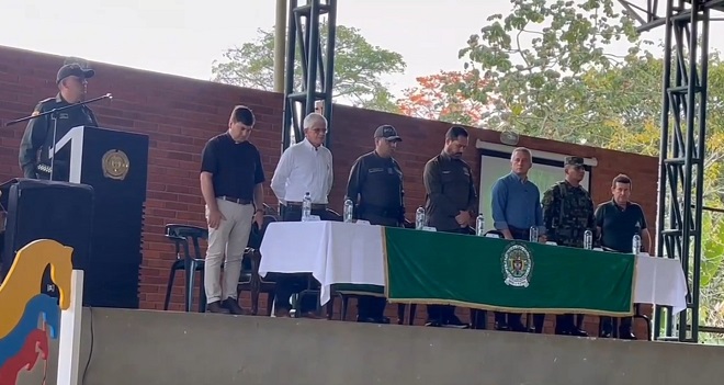 Actos protocolarios cierre plan cosecha en Santander