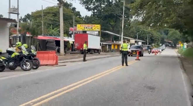 Afluencia de trafico en vías de Santander
