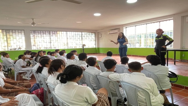 ‘Responsabilidad penal y prevención del consumo’: el mensaje que llegó a los pupitres 