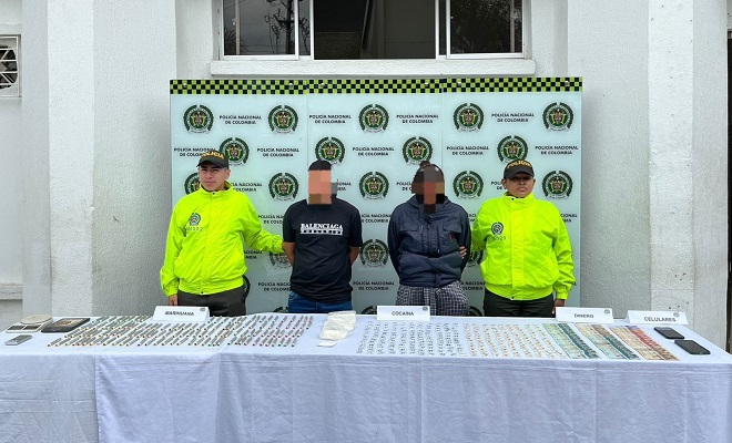 Capturados por trafico de estupefacientes