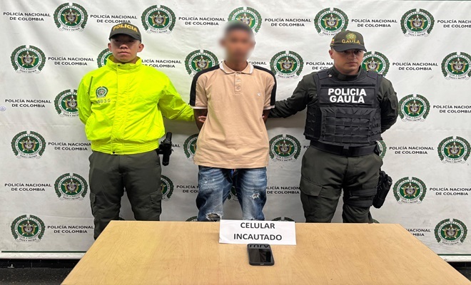 Capturado alias Yilmar