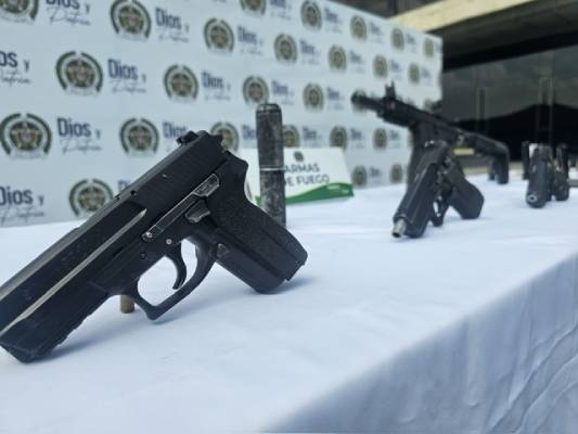 uniformados lograron hallar varios elementos probatorios de esta red criminal 