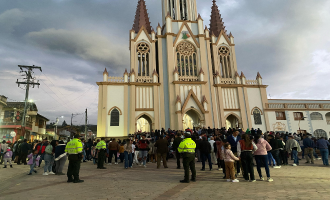 21 capturas durante la Semana Mayor en Tunja.