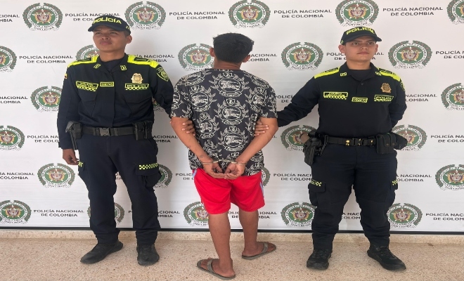 Capturado por violencia contra servidor público en Inírida