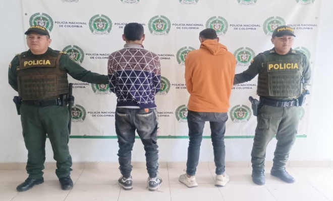Capturados en flagrancia dos hombres por homicidio en zona rural de Guadalupe, Huila