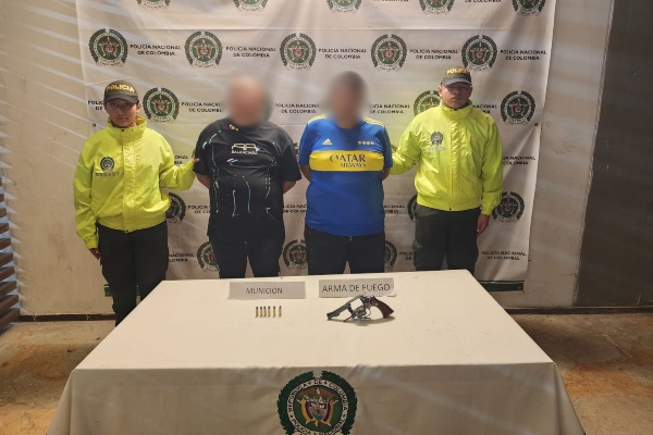 Dos capturados por crimen de un bombero en Yumbo, Valle