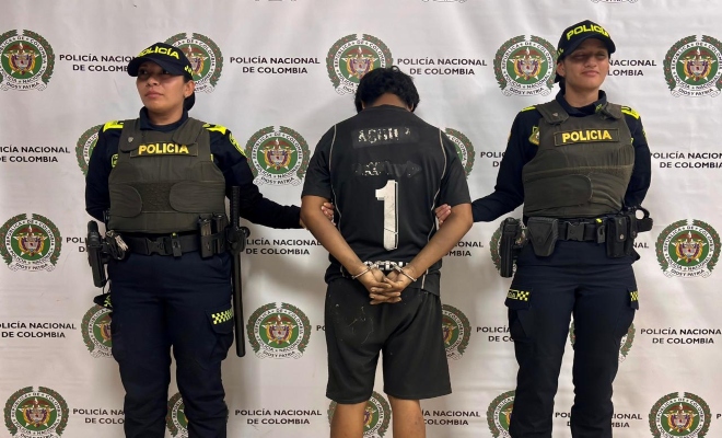 Capturado por el delito de violación de habitación ajena en Inírida