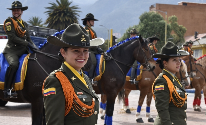 destacamento policia carabineras semovientes y caninos
